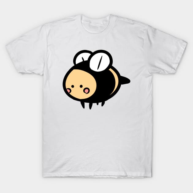 Blushing Bee T-Shirt by Jossly_Draws